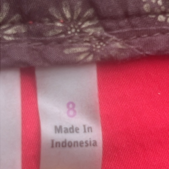 Athleta Women's Red Dipper Bermuda Hiking Climbing Shorts Size 8 - Picture 3 of 10